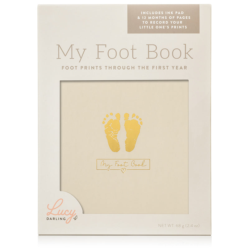 My Foot Book: Footprints Through the First Year – Lucy Darling