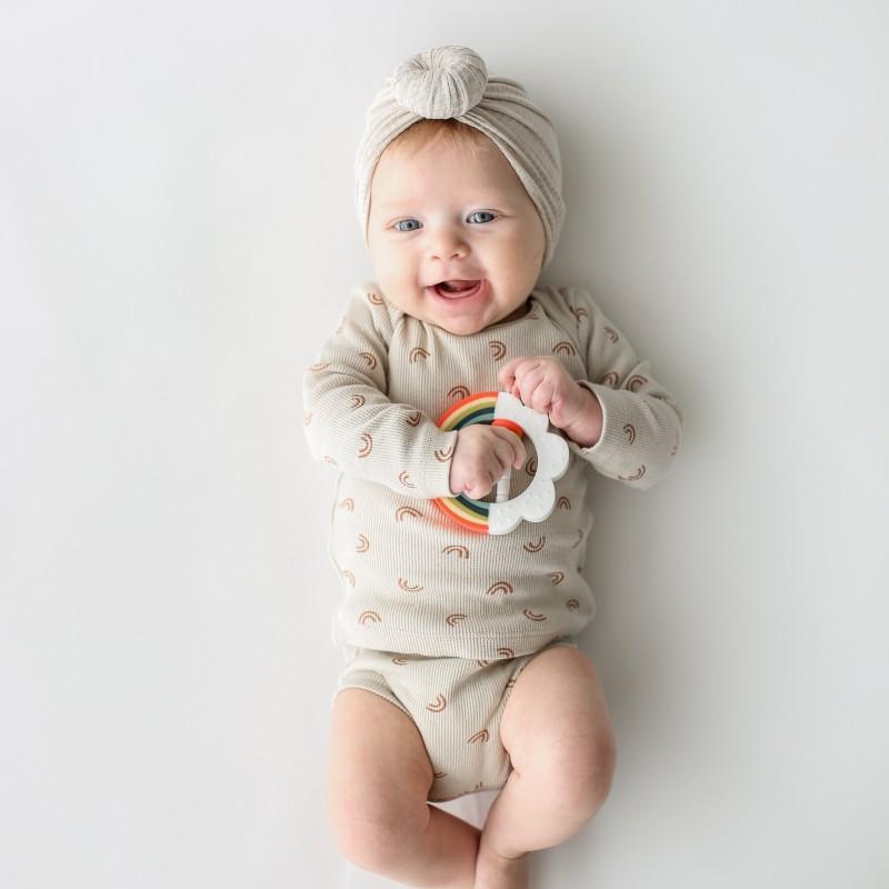 Little Rainbow Teether Toy Girl