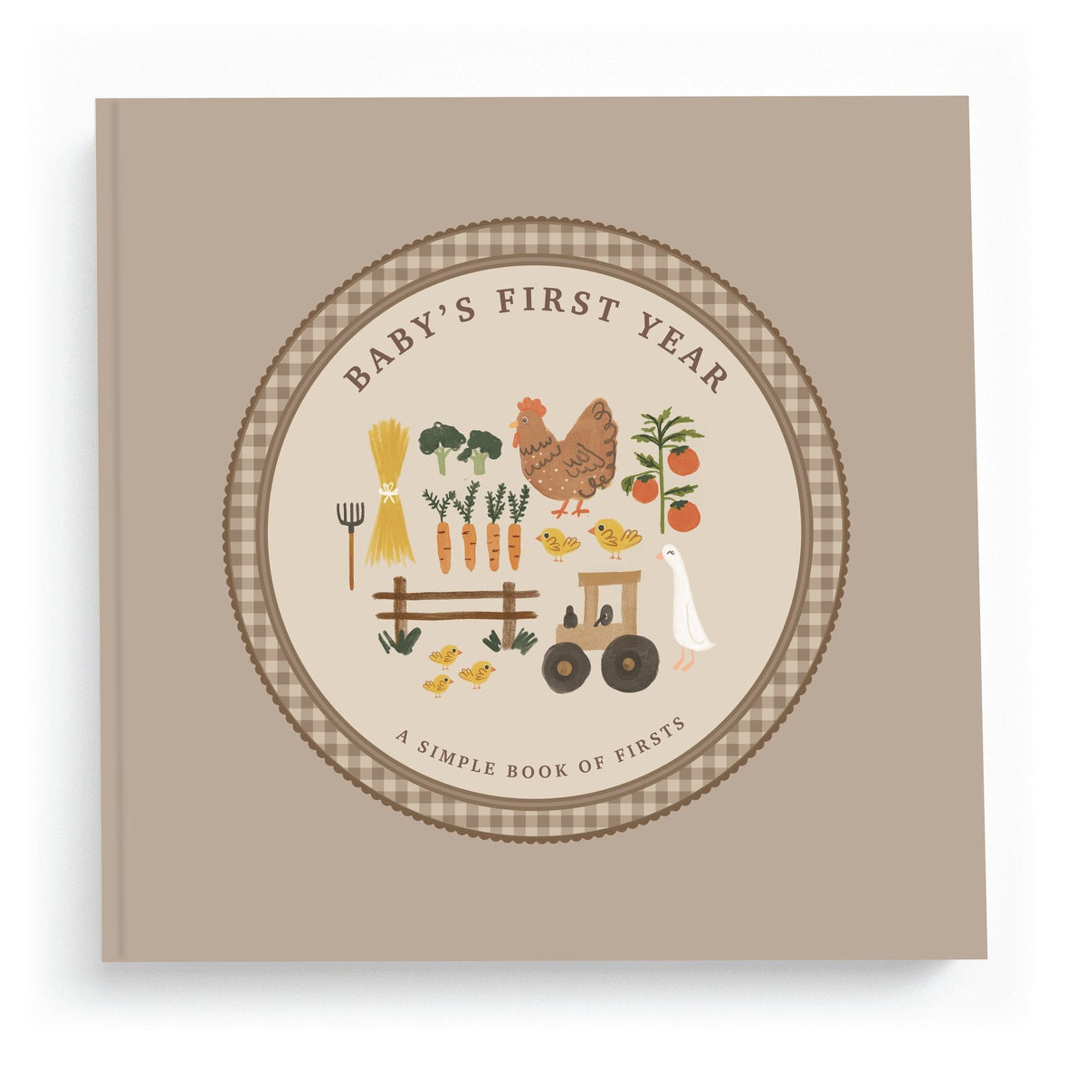 Little Farmer Baby Memory Book cover