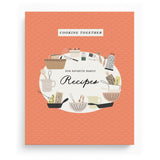 Cooking Together recipe memory book — Red/Coral cover