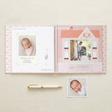 Bowkissed Blush Baby Memory Book