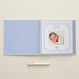 Little Goose Baby Memory Book — intro page filled in with Lily Rose
