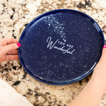 Celebration Keepsake Plate - You Are Wonderful — product shot