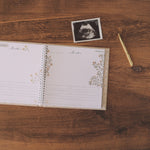 Lucy Darling Pregnancy Journal Showing Months pages