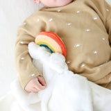 Little Rainbow Lovey Blanket
