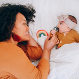 Little Rainbow Lovey Blanket