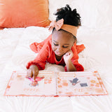 Flower Child Memory Book and Blanket Set