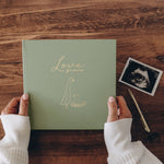 Lucy Darling Pregnancy Journal Moss Green 
