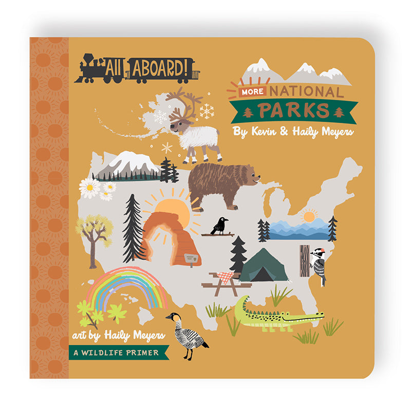 All Aboard MORE National Parks: A Wildlife Primer Children's Baby Book