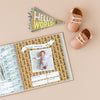 Little Camper Memory Book and Milestone Pennant Set