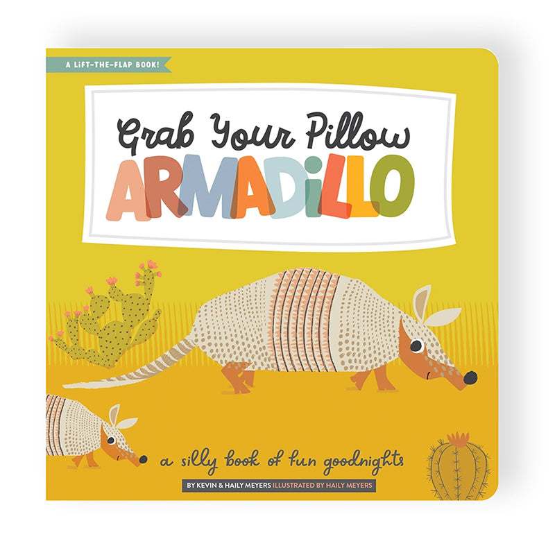 Armadillo Book and Stuffed Animal Set