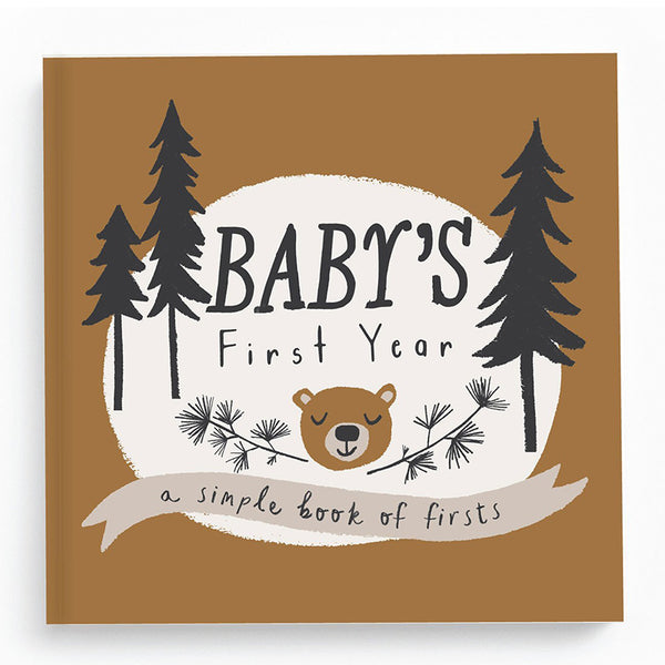 Baby's first year book shop a simple book of firsts