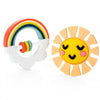 Little Rainbow Memory Book and Teether Set