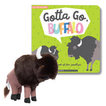 Buffalo Book and Stuffed Animal Set — hardcover front