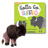 Buffalo Book and Stuffed Animal Set — hardcover front