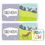 Buffalo Book and Stuffed Animal Set — flat lay