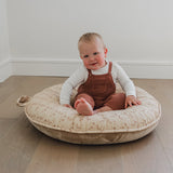 Pello Multi-use Luxe -Toddler Floor Pillow/Play Mat/Lounger - Happy Camper