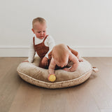 Pello Multi-use Luxe -Toddler Floor Pillow/Play Mat/Lounger - Happy Camper