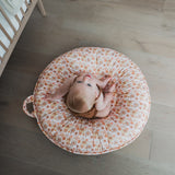 Pello Multi-use Luxe -Toddler Floor Pillow/Play Mat/Lounger - Flower Child