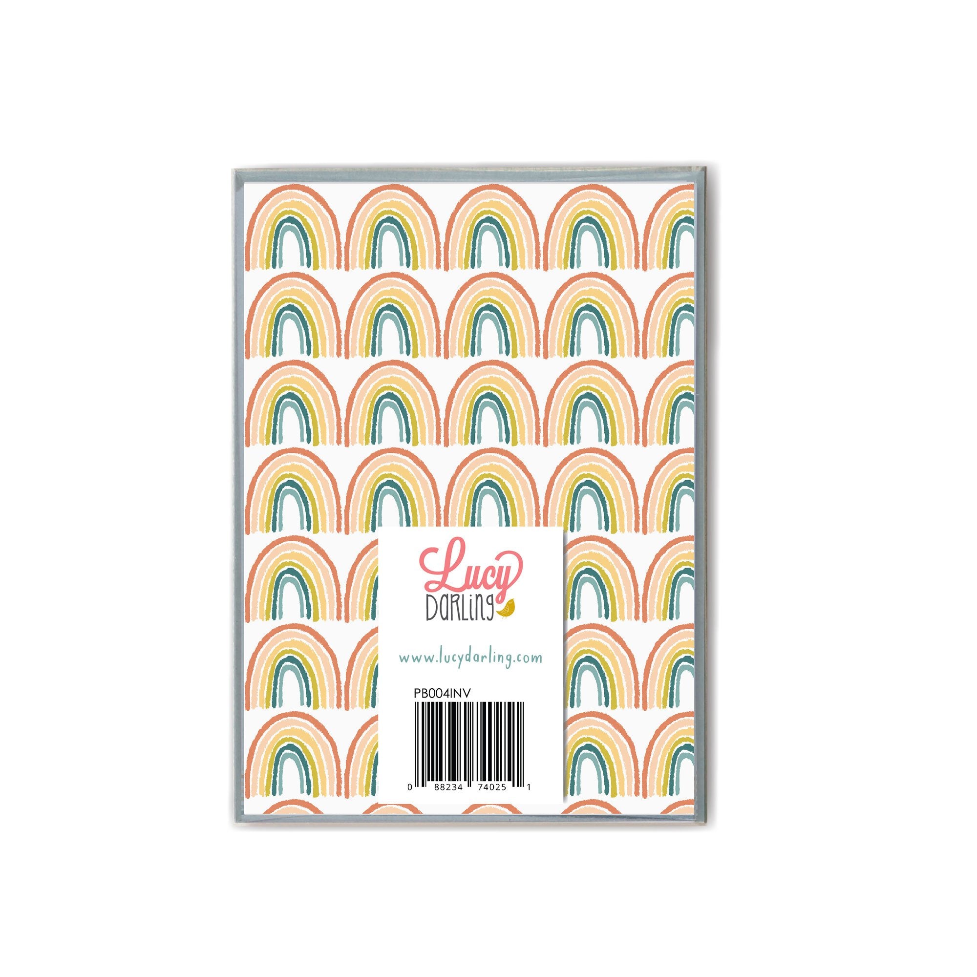 Boys Girls Birthday Party Invitations Little Rainbow
