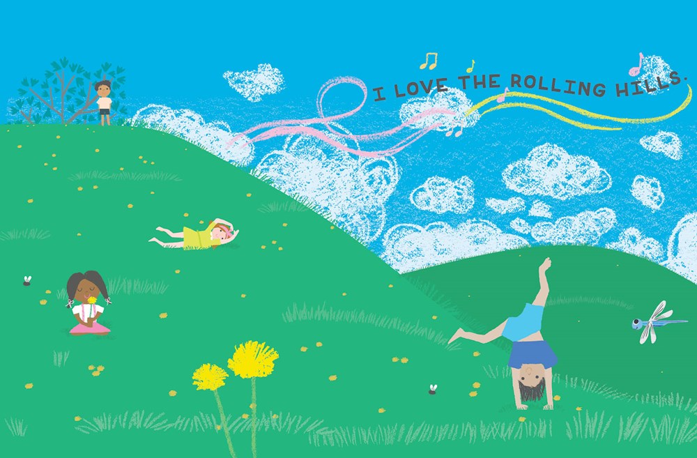 I Love The Mountains - Board Book