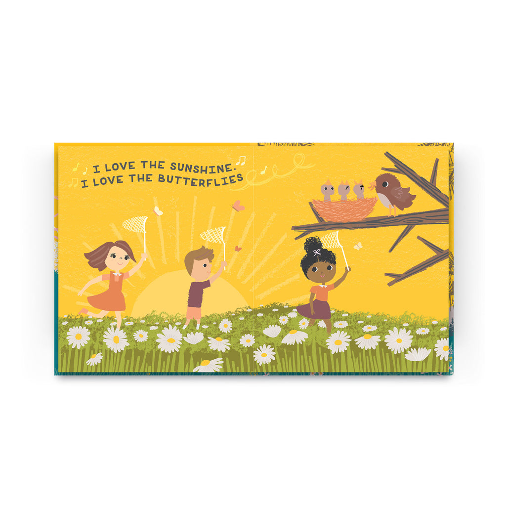 Lucy Darling Children's Sing Along Story Book - I Love the Mountains