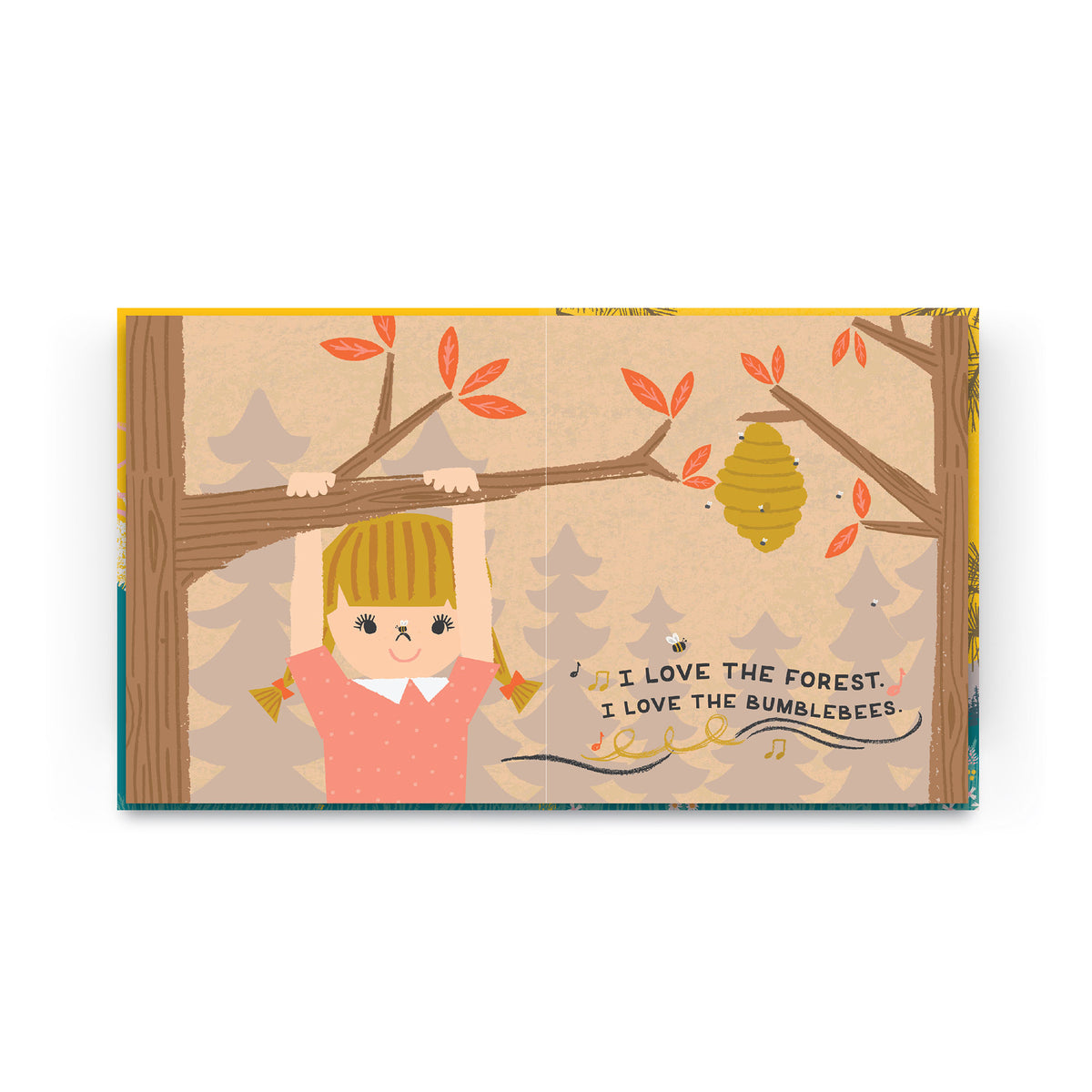 Lucy Darling Children's Sing Along Story Book - I Love the Mountains