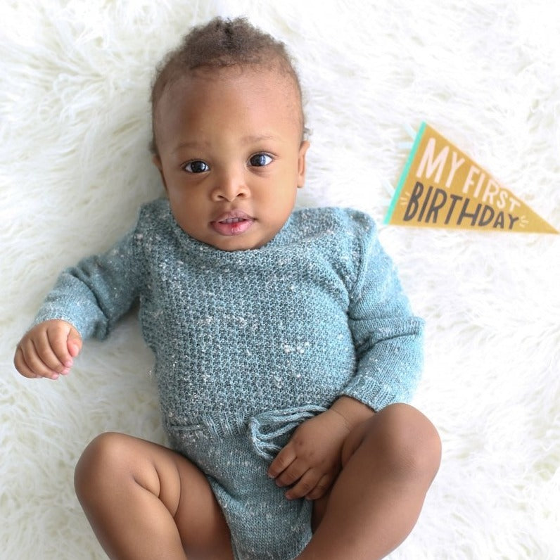 Little Kaleidoscope Petit Baby Milestone Pennant