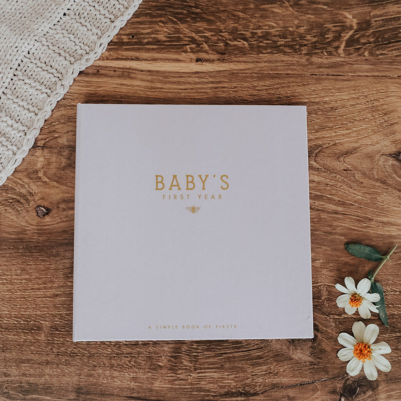 Honey Bee Luxury Memory Baby Book 