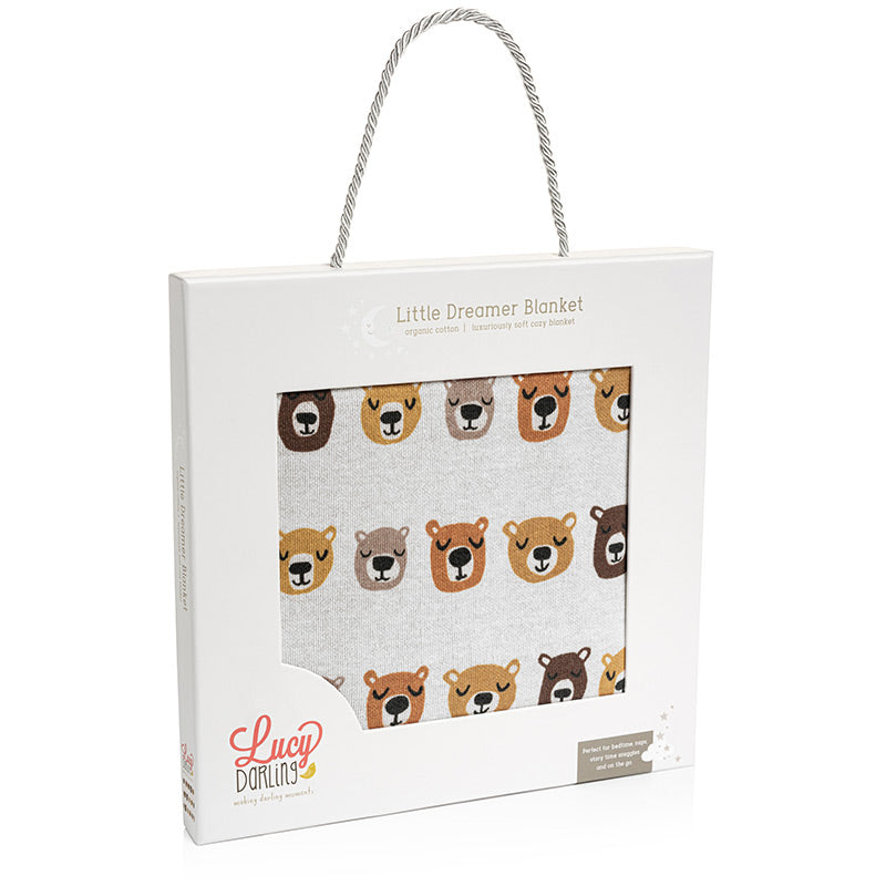Lucy Darling Little Camper Organic Cotton Little Dreamer Blanket