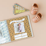 Little Camper Memory Baby Book Internal Page