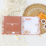 Flower Child Memory Baby Book Internal Page