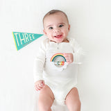 Lucy Darling Little Kaleidoscope Petit Baby Milestone Pennant