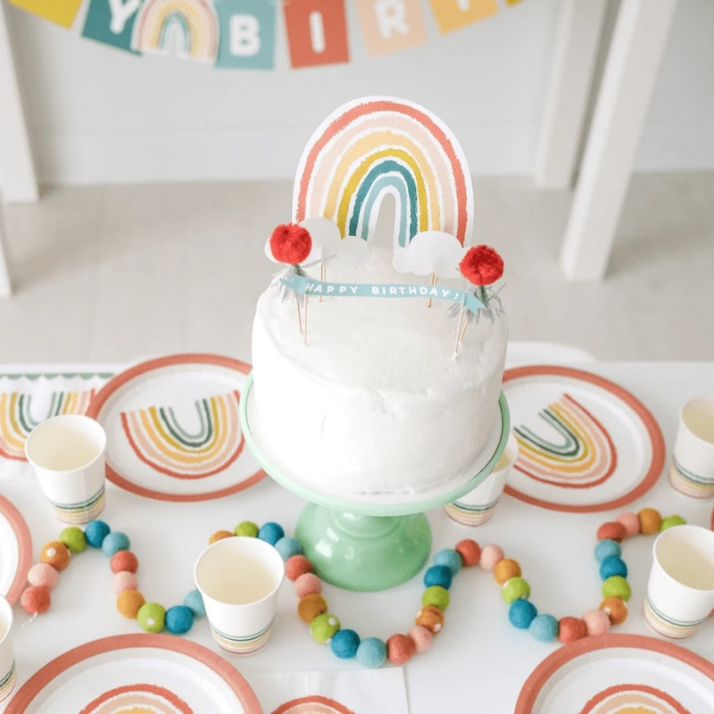 Rainbow Birthday Party Collection  Rainbow Party Decorations – Swanky Party  Box