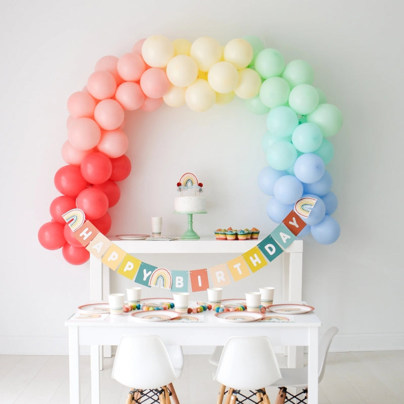 Rainbow Party Cups, Rainbow Baby Shower, Rainbow Party Favors