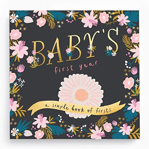 Golden Blossom Memory Baby Book