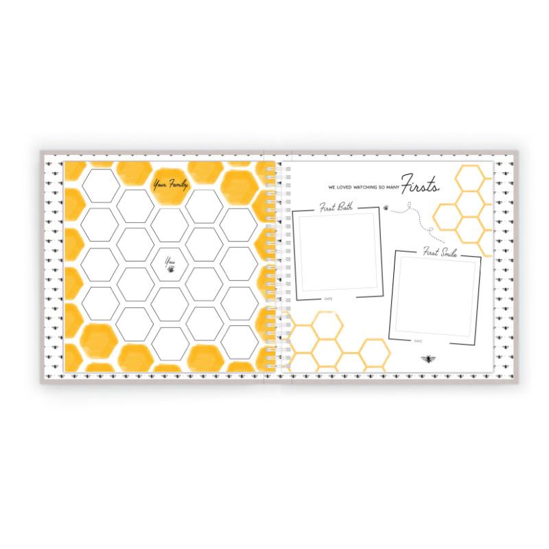Honey Bee Luxury Memory Baby Book Preview Page