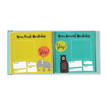 Little Animal Lover Memory Baby Book Internal Look Inside