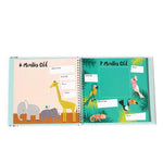 Little Animal Lover Memory Baby Book Preview Page