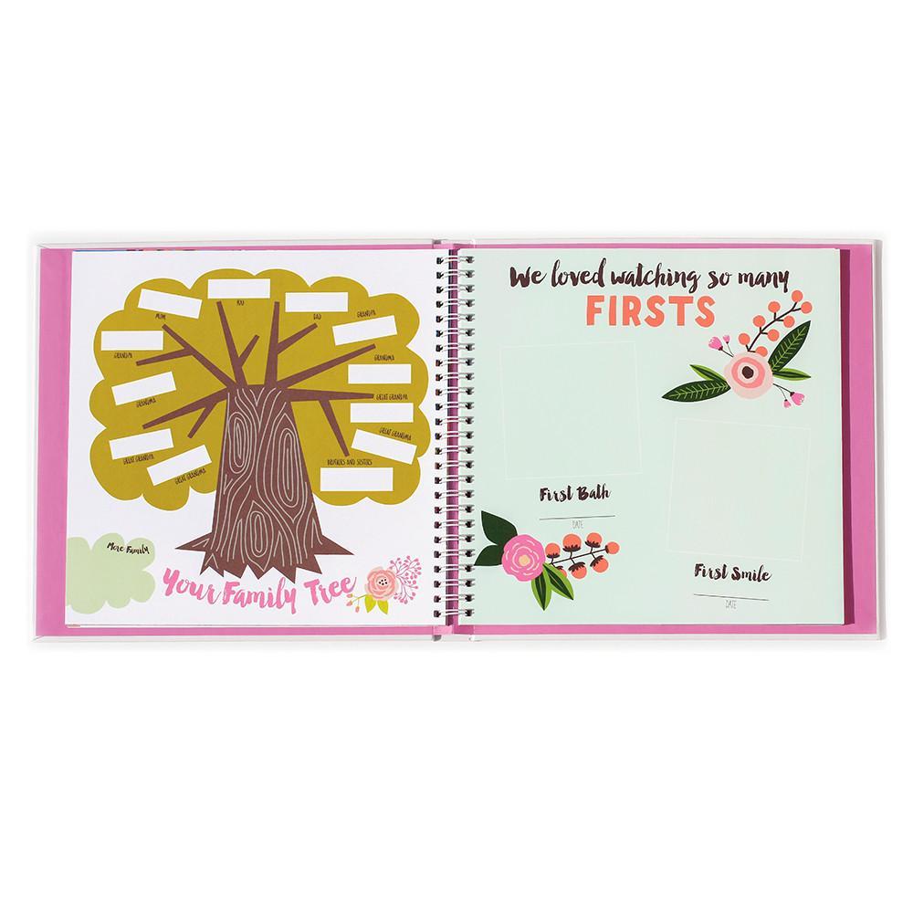 Little Artist Memory Baby Book Preview Page