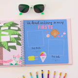 Little Beach Babe Memory Baby Book View Inside