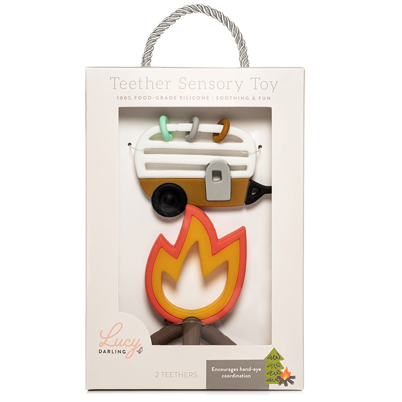 Little Camper Baby Teether Toy