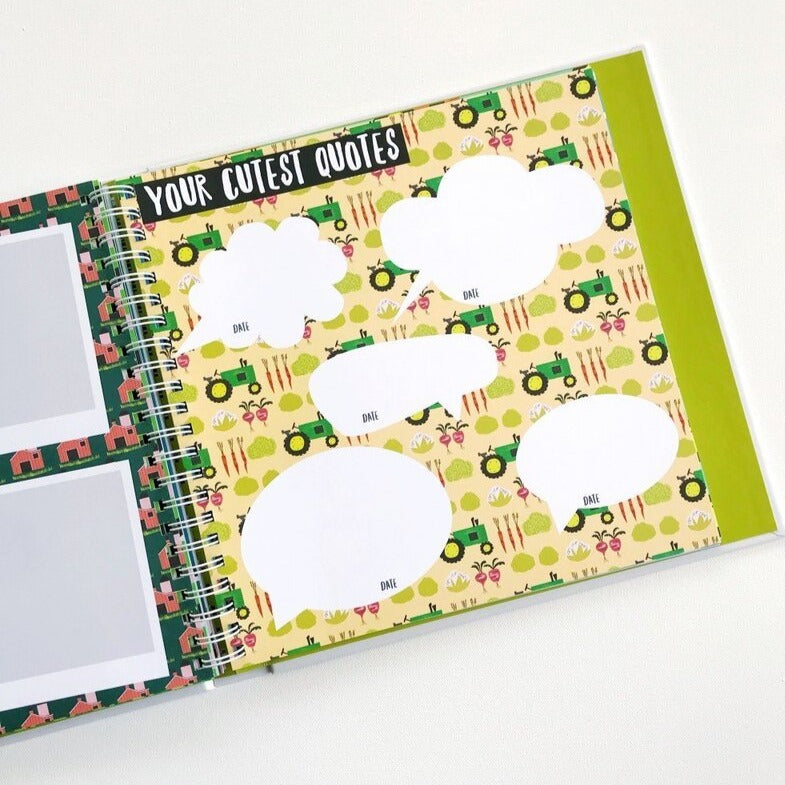 Little Years Toddler Baby Book Boy Internal Page