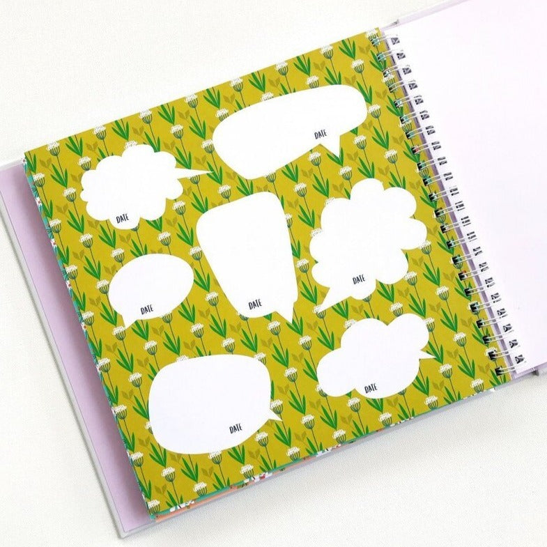 Little Years Toddler Baby Book Girl Preview Page