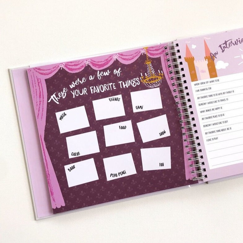 Little Years Toddler Baby Book Girl View Inside