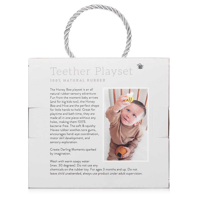 Honey Bee Teether Toy Playset – Lucy Darling