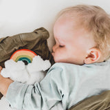 Little Rainbow Lovey Blanket