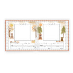 Teddy Bears Picnic Luxury Memory Baby Book View Inside