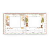 Teddy Bears Picnic Luxury Memory Baby Book View Inside