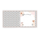 Wildflower Meadow Luxury Memory Baby Book Inside